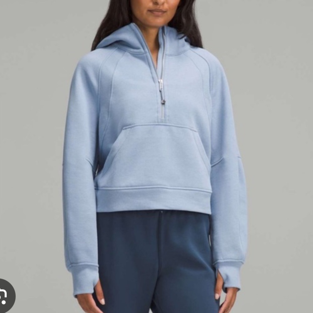 Lululemon 1/2 Zip Scuba Hoodie